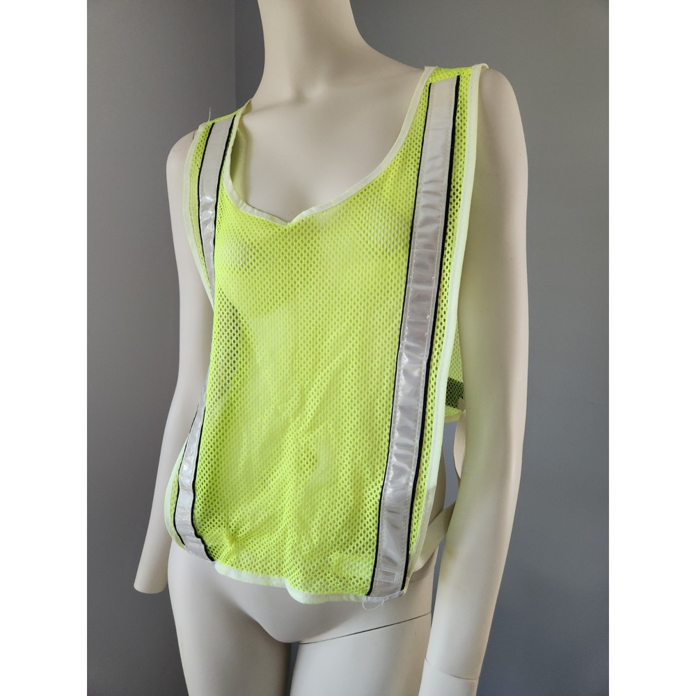 Jog-a-Lite Jogalite Mesh Reflective Running Vest Made USA safety Size Adult XL - Picture 10 of 10